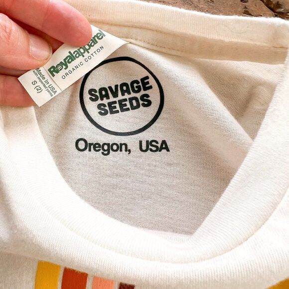 Savage Seeds 'Everyone is Welcome Here' Tee - Size 2 - Picture 2 of 3